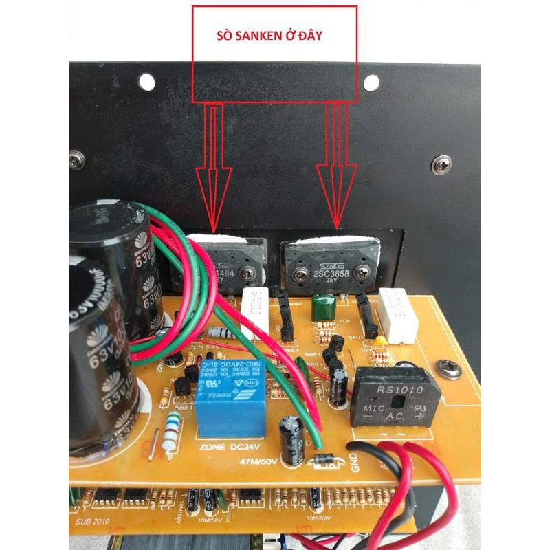 MẠCH CÔNG SUẤT LOA SUB LOA SIÊU TRẦM BOSS - 2 SÒ TO