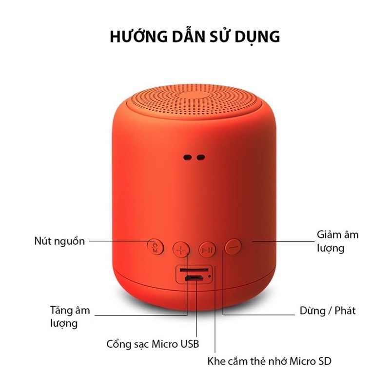 Loa bluetooth Sanag X6 nghe nhạc hay -đài FM - đọc thẻ TF SD - kết nối máy tính AUX 3.5mm