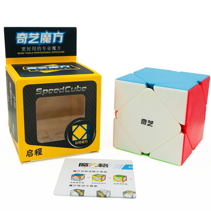 Rubik Skewb Stickerless Qiyi Rubik Biến Thể Đẳng Cấp