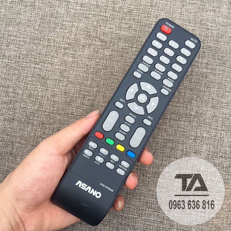 Điều khiển tivi asano sử dụng chung tivi daiichi