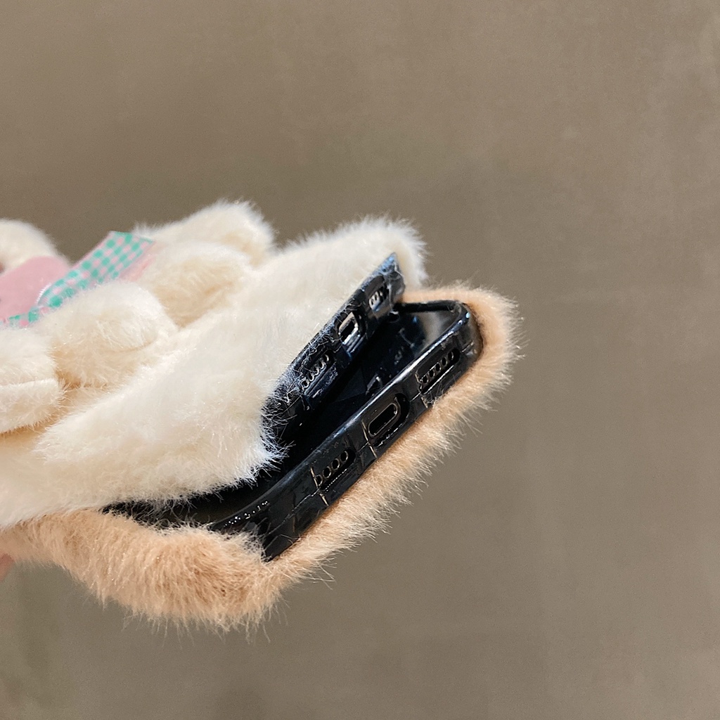 Ốp điện thoại hình gấu thích hợp cho IPHONE 13 PRO MAX 13 MINI 12 PRO MAX 12 MINI 11 PRO MAX XS MAX XR X 6S 6 7 8 PLUS