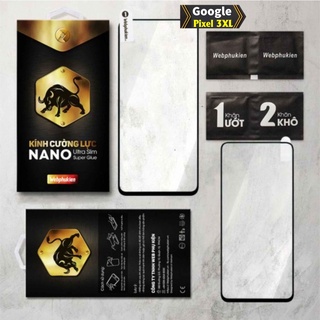 Kính cường lực cho google pixel 3xl/3a xl hiệu webphukien