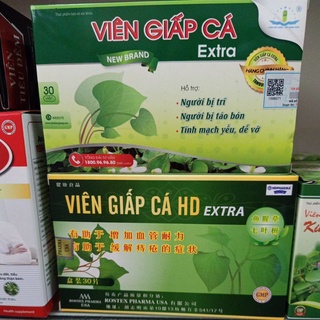Viên uống giấp cá HD extra