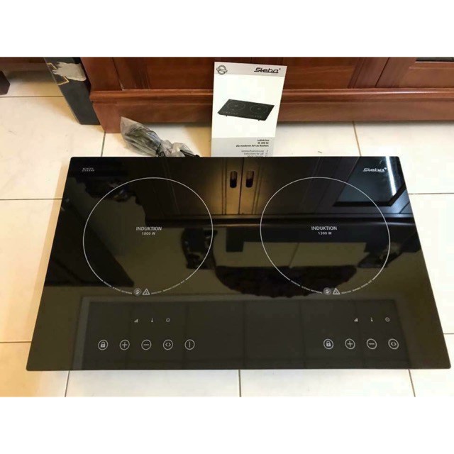Bếp từ đôi Steba ik300, Bếp từ nhập Đức, có thể đặt âm hoặc dương
