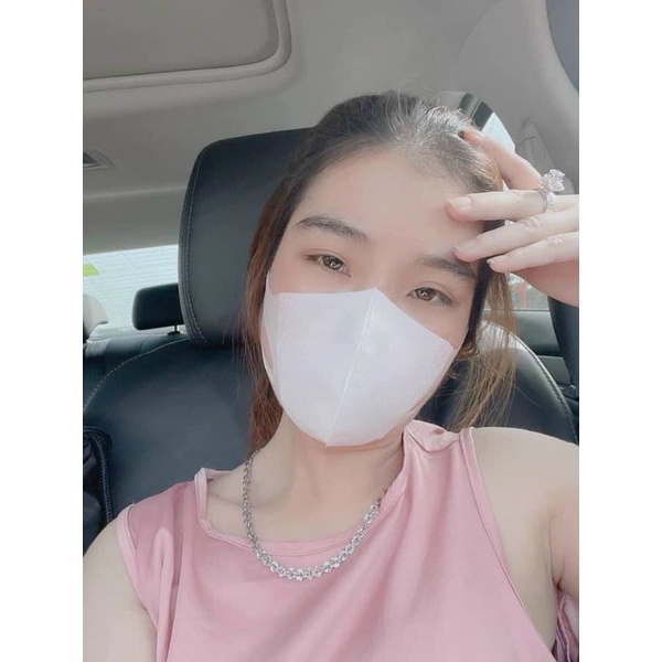 😍𝐊T 𝟑𝐃 𝐌𝐀𝐒𝐊 trắng trơn