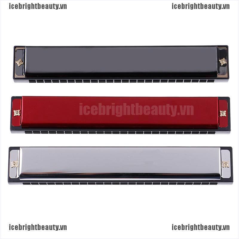 Kèn harmonica 24 Lỗ Chuyên Nghiệp Bằng Kim Loại