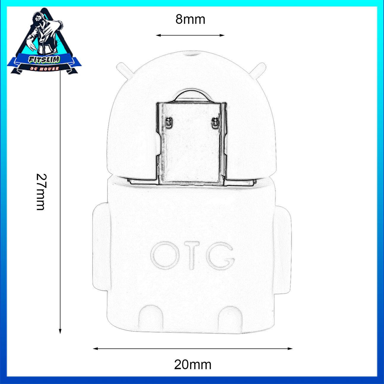 Máy chủ Micro USB 2.0 Nam sang USB Nữ Bộ chuyển đổi OTG cho Điện thoại máy tính bảng Android