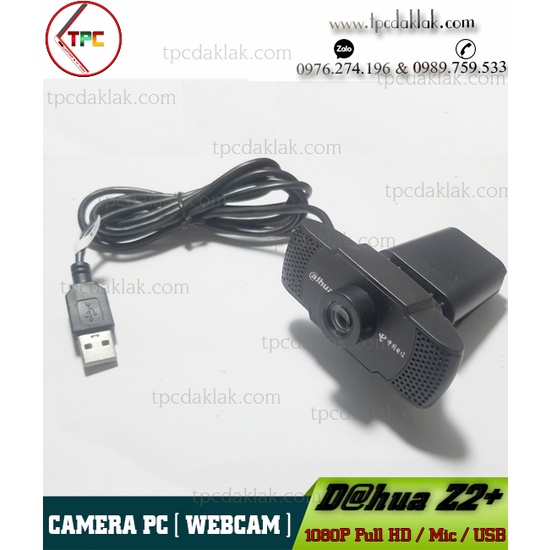 Webcam Dahua Z2+ Full HD 1080p ( Video & Mic ) | Camera Máy Tính Dahua Z2+ Full HD 1080P