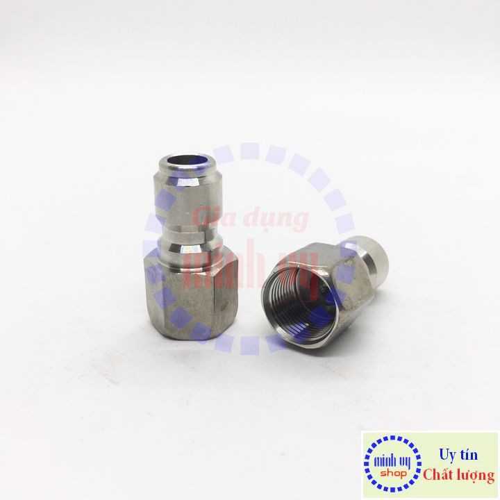 Khớp nối nhanh Đực 3/8&quot; ren trong 17mm (3/8&quot;) - ren nhuyễn