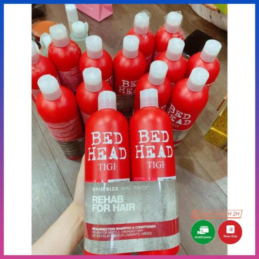 [Chính Hãng] [HÀNG HOT]  TIGI BED HEAD ĐỎ - CẶP DẦU GỘI + XẢ PHỤC HỒI HƯ TỔN - 2 CHAI 750ML Chuẩn chính hãng USA | BigBuy360 - bigbuy360.vn
