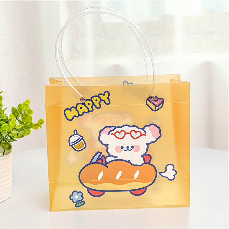 Túi Xách Cỡ Lớn In Họa Tiết Hoạt Hình ONERI Có Quai Cầm Tiện Dụng