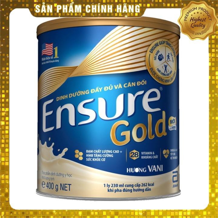 Sữa bột ABBOTT Ensure Gold 400g hương VANI