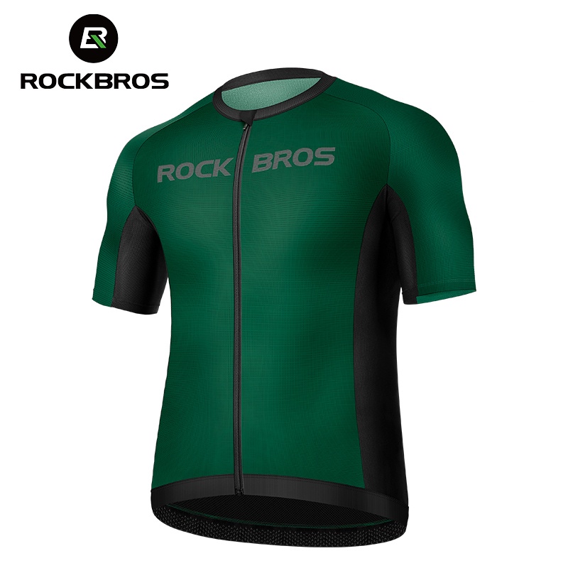 Rockbros Áo Thể Thao Đạp Xe Thoáng Khí Nhanh Khô Thời Trang Xuân Hè áo đua xe đạp