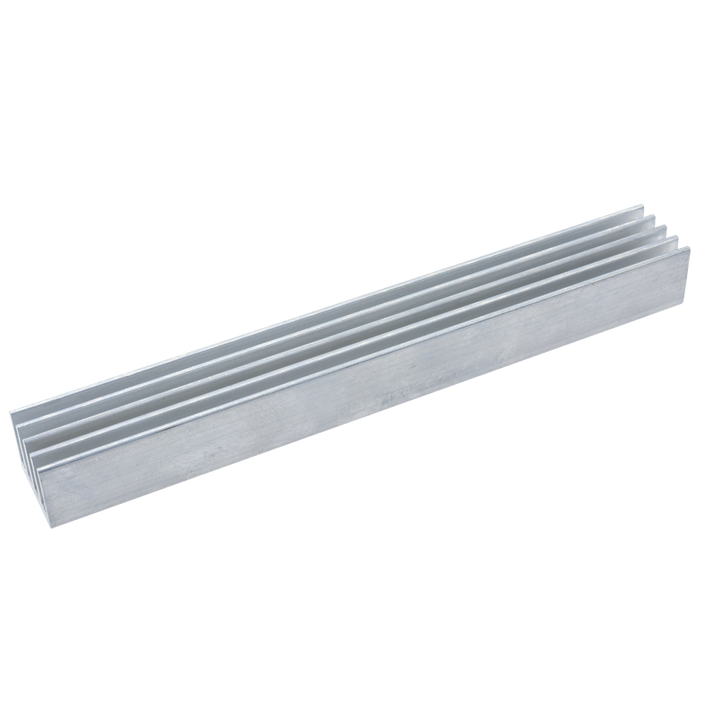 Ready Stock LED Heat Sink Silver-White Aluminum 150x19.7x15.6mm