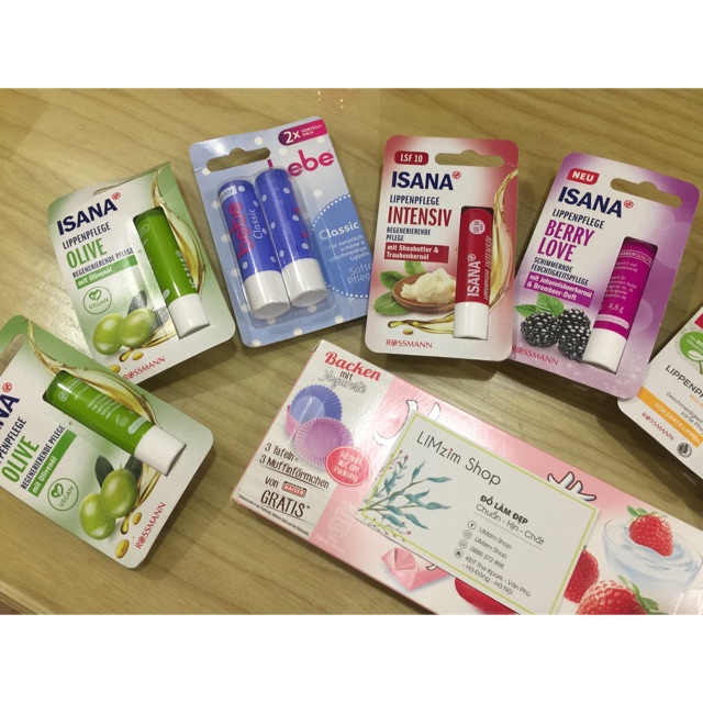 💄💋Son dưỡng môi ISANA Đức