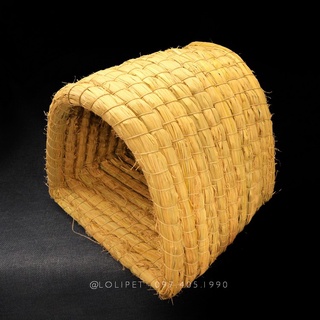 Ổ cỏ tam giác - ăn được - lolipet hamster , thỏ cảnh , nhím cảnh , chuột lang