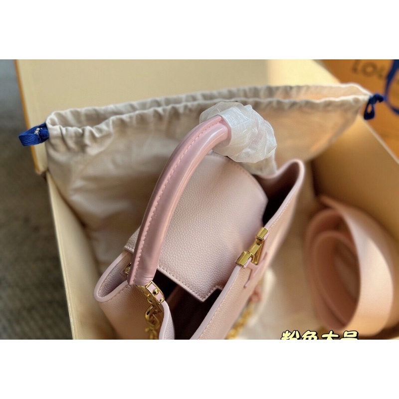 Túi xách Lv capucines sz 27 chất da thật