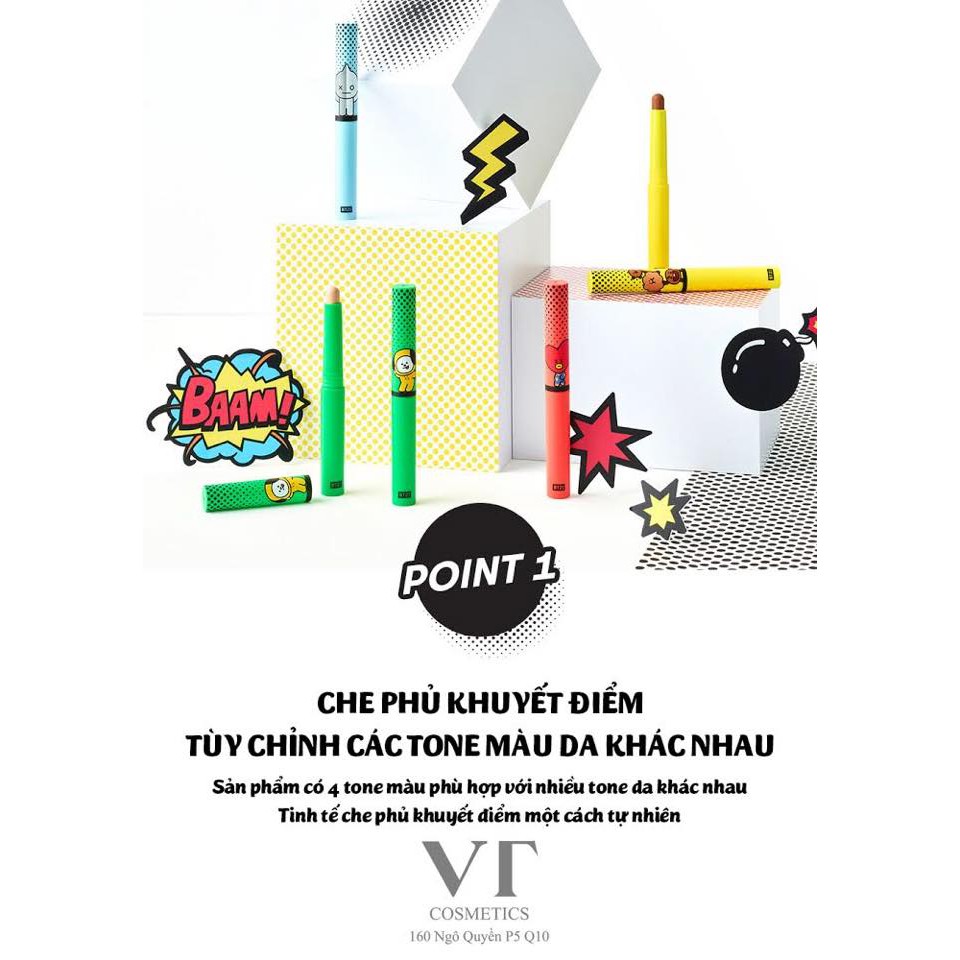 ⚡FREESHIP⚡Che Khuyết Điểm, Tạo Khối, VT BT21 ART IN STICKS CONCEALER & CONTOUR | BigBuy360 - bigbuy360.vn