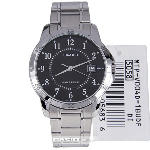 Đồng hồ nam CASIO chính hãng MTP-V004, dây kim loại | BigBuy360 - bigbuy360.vn