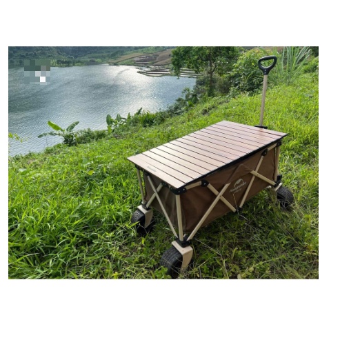 Mặt nhôm vân gỗ cho xe kéo gấp gọn 4 chiều có thể tháo rời bánh TC03 NatureHike NH21PJ002