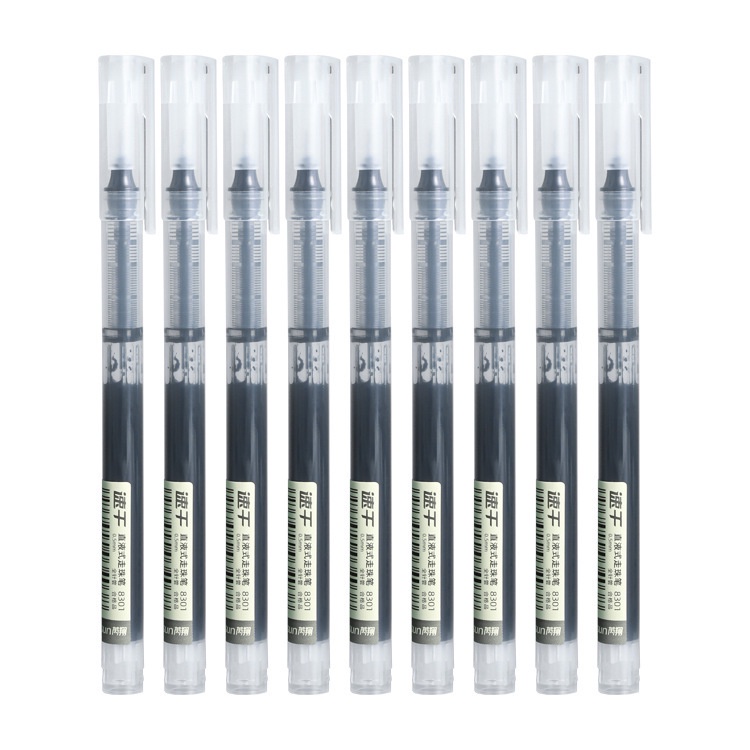 Set 5 Bút Kẻ Mắt Dạng Lỏng Màu Đen Nhanh Khô Dành Cho Học Sinh