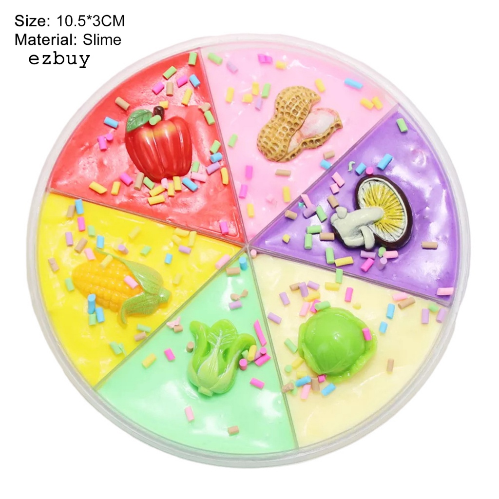 Bộ 6 Đồ Chơi Slime 180ML Nhiều Màu Sắc Cho Bé