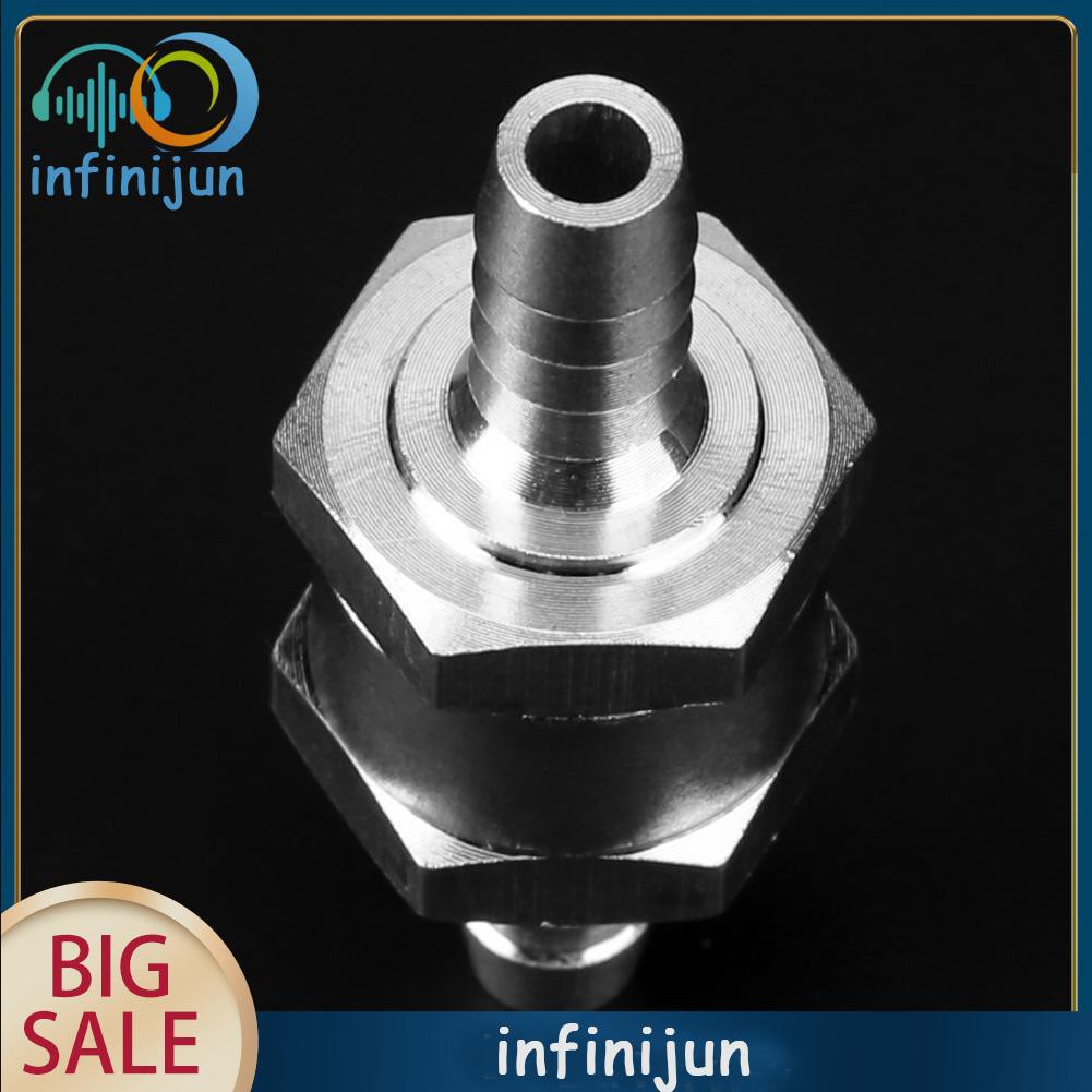 Van kiểm tra nhiên liệu một chiều không quay lại bằng hợp kim nhôm 6/ 8/ 10/ 12mm