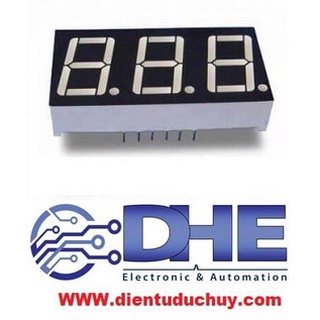 Led 7 đoạn 1/2/3/4 số - âm/dương chung - 0.56'' hiển thị màu đỏ