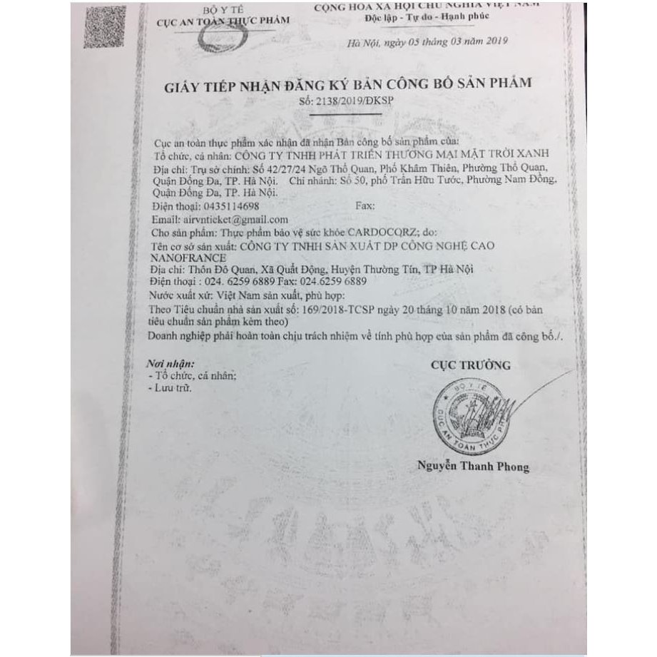 CARDOCORZ - Phòng và Hỗ Trợ bệnh đau thắt ngực do thiếu máu cơ tim