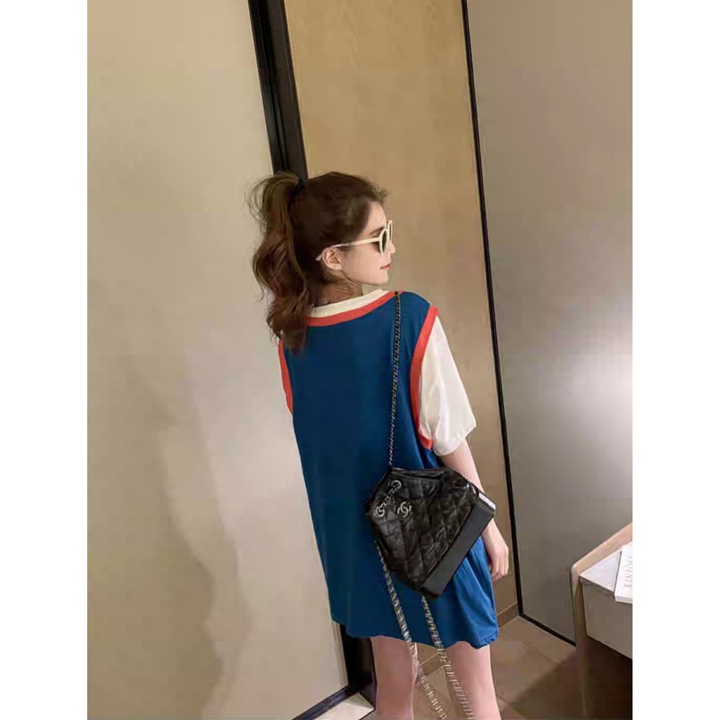 Set Áo Thun Form rộng mix gile | BigBuy360 - bigbuy360.vn