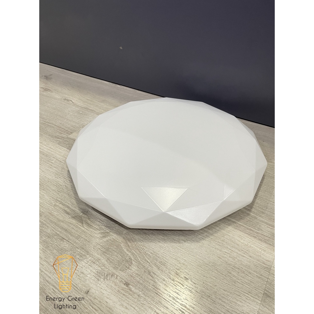 Đèn Ốp Trần Đa Giác Energy Green Lighting OT-886 Kiểu Dáng Sang Trọng, Hiện Đại - Đường Kính 50cm - 3 Chế Độ Ánh Sáng
