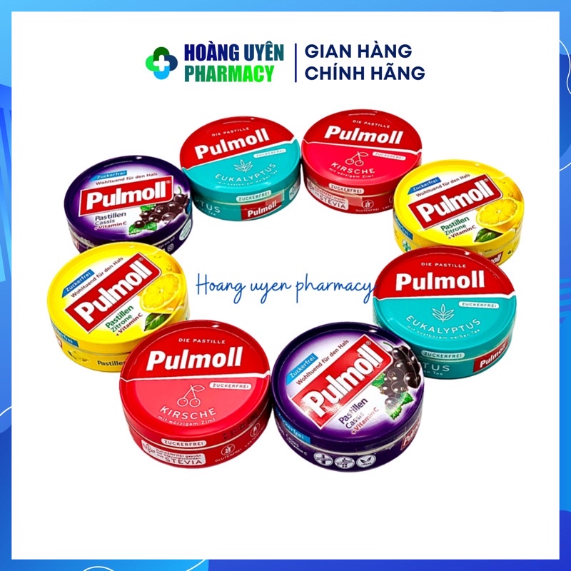 Kẹo ngậm Pullmoll hộp 50g