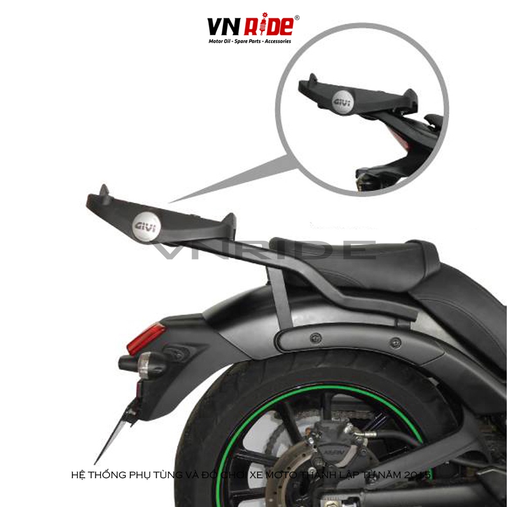 BAGA SAU GIVI Vulcan S 650 4115FZ-MY (Shop hỗ trợ tùy chỉnh lắp đặt cho Rebel 300-500 / Shadow / VTX