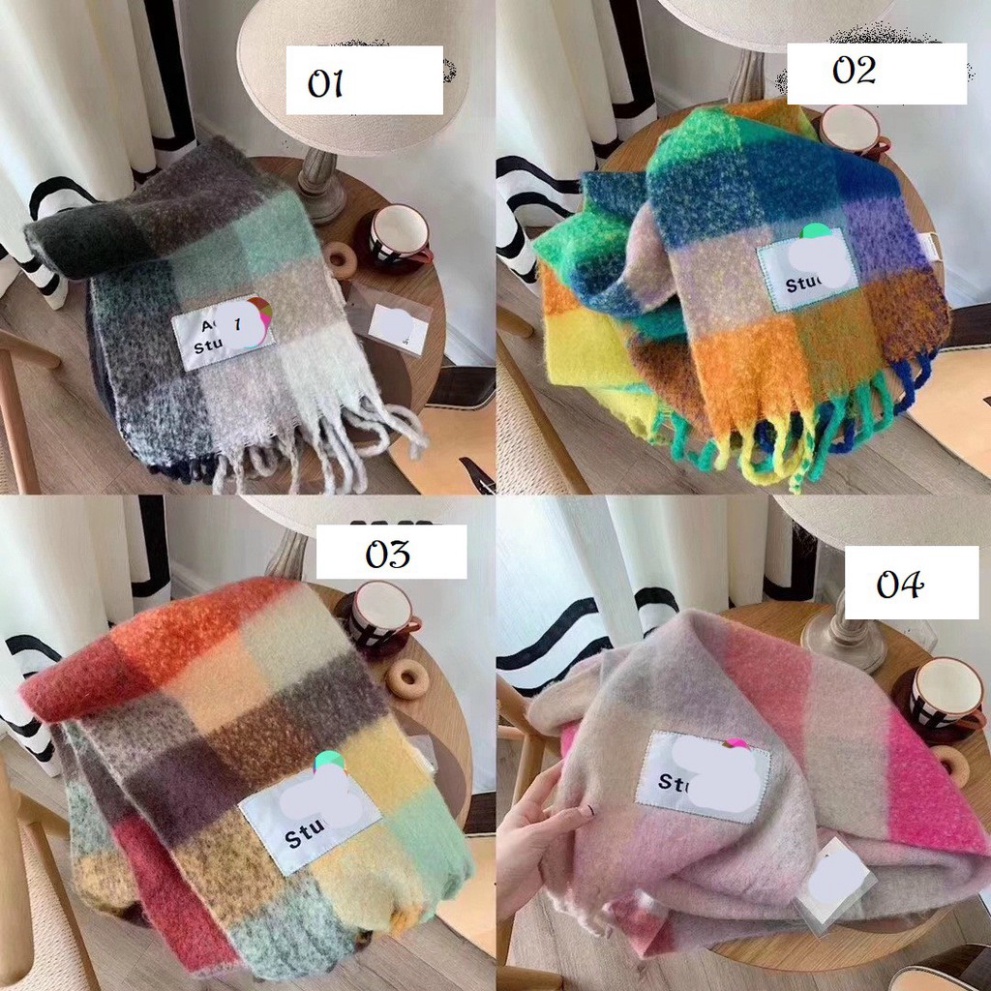 Khăn quàng cổ lông cừu Acne Studios dài 2m siêu ấm, siêu xinh hmmm