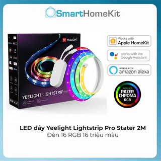 Đèn LED dây thông minh Yeelight Lightstrip Pro Starter 2M Ver.2022 - 16 triệu màu