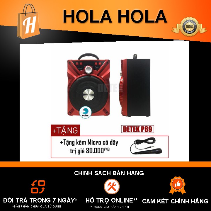 Loa Karaoke Bluetooth P88  tặng kèm micro có dây