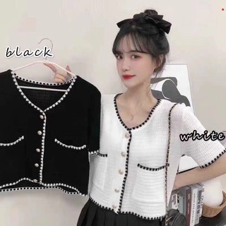 G05. 8583. ÁO KHOÁC LEN TAY NGẮN