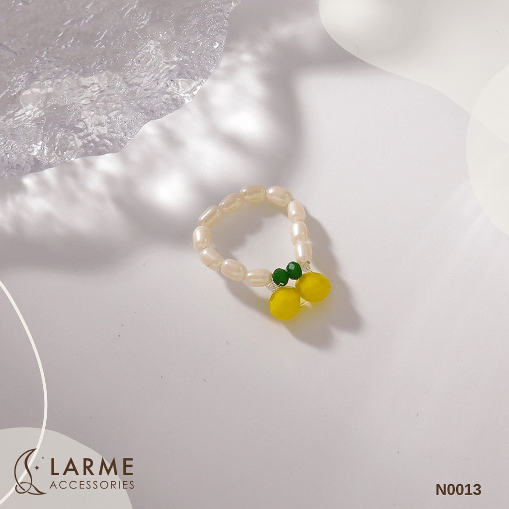 Nhẫn ngọc trai siêu nhí nhảnh Larme Accessories - N0013