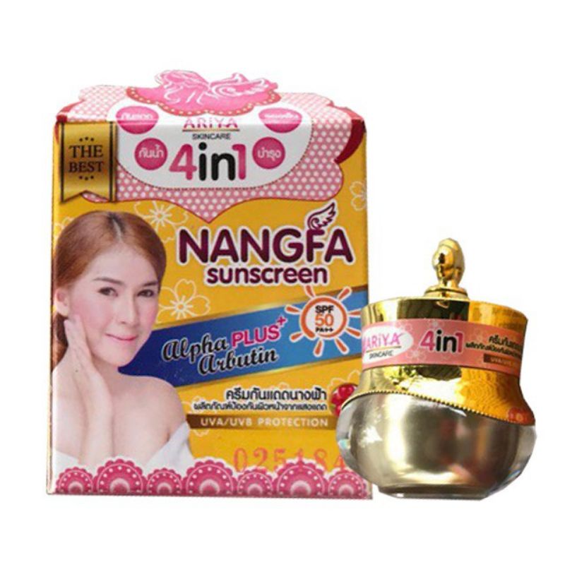 Kem Chống Nắng, Dưỡng Trắng Da NANGFA sunscreen Thái Lan