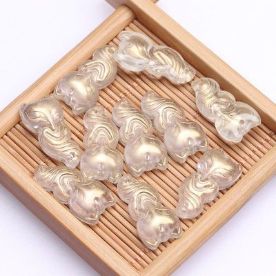 (Phần 1) HỒ LY Thủy Tinh làm mặt dây chuyền, đeo tay, vòng tay 14x18mm