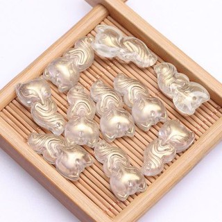 (Phần 1)  2 Bé HỒ LY Thủy Tinh 14x18mm (đọc mô tả sản phẩm)