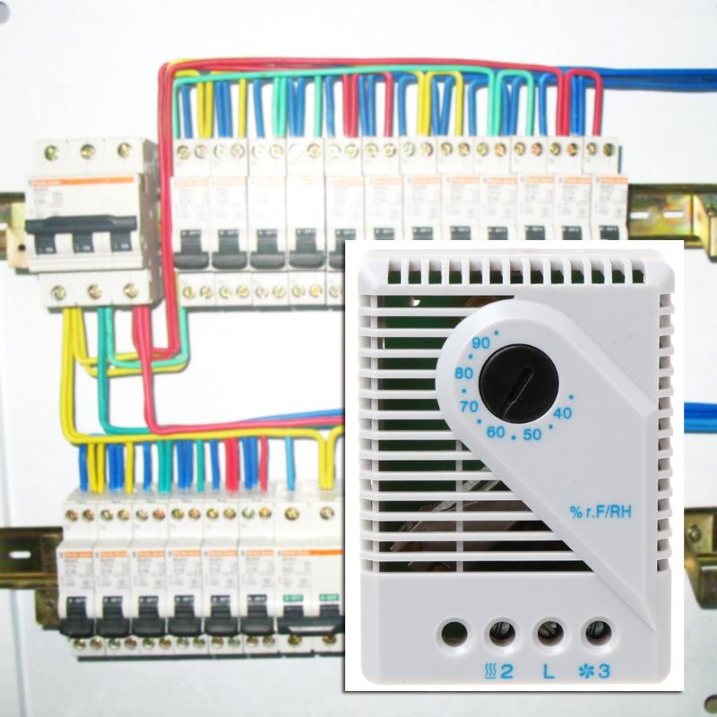 Bộ Điều Khiển Nhiệt Độ Và Độ Ẩm MFR012 Cho Quạt Lọc Tín Hiệu