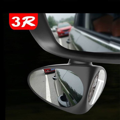 Gương chiếu hậu 3r xóa điểm mù xe - gương cầu lồi 2 mặt-Phụ kiện ô tô