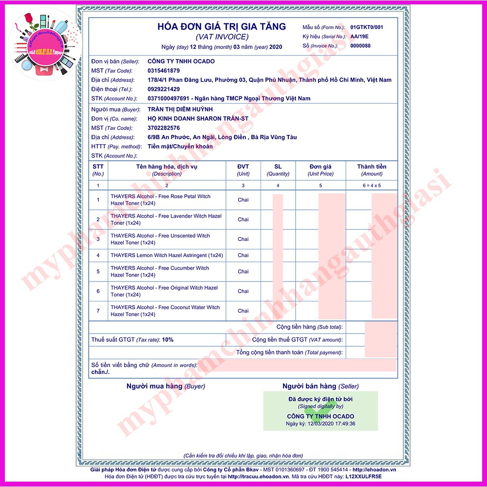 NƯỚC HOA HỒNG KHÔNG CHỨA CỒN THAYERS ALCOHOL FREE WITCH HAZEL TONER | BigBuy360 - bigbuy360.vn