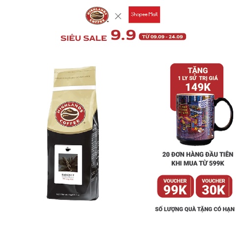 Cà Phê Bột Buổi Sáng Banquet Highlands Coffee 1kg/túi