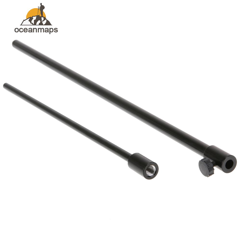 ❤OCEAN❤High Quality 48-75cm Strong Aliminium Banksticks Carp Fishing Bank Sticks Rod Pod Black