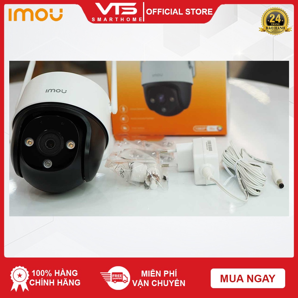 Camera IP WIFI IMOU S21FP 2.0MP, Full HD 1080P - Xoay 360 độ, Ngoài Trời, Chế độ ban đêm thông minh
