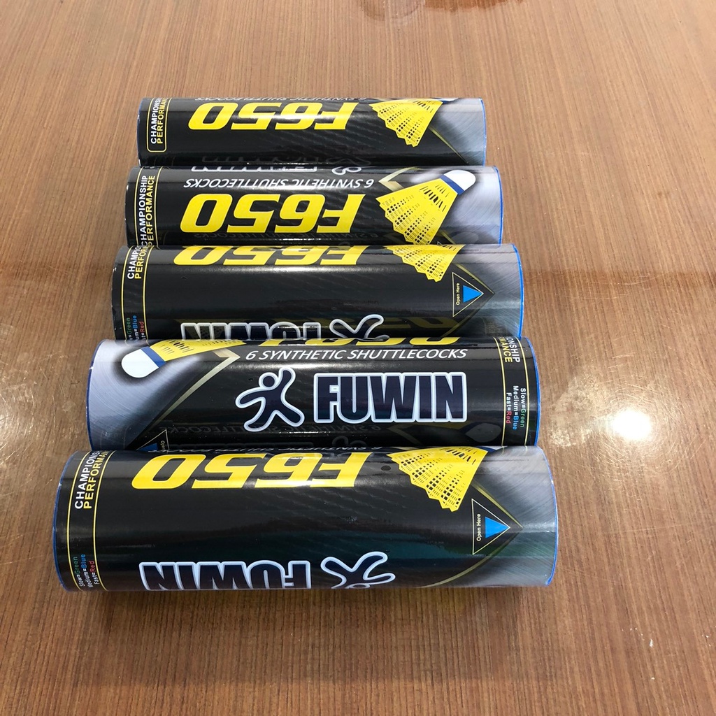 Quả cầu lông nhựa Fuwin F600 - F650_hộp 6 quả