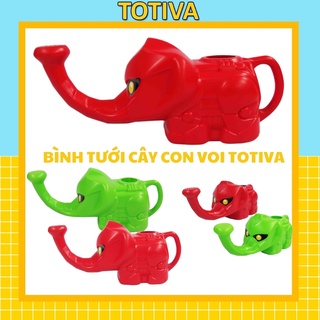 Bình tưới cây Totiva Bình tưới cây cho bé bình tưới cây hình con voi nhựa Việt Nhật