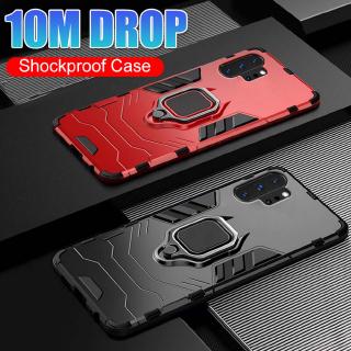 Ốp điện thoại TPU + PC chống sốc tích hợp đế nhẫn cho Samsung Galaxy Note 20 20Ultra 10 10Plus 10Pro Note9